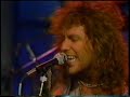 Winger performing 