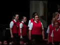 A performance of Oye by Jim Papoulis by the Jacksonville Children's Chorus