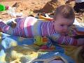 sinclai at beach
