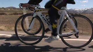 Chose your pace when cycling your road bike.