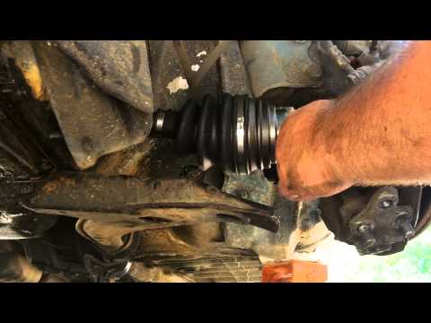 how to remove fwd axles