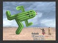 Final Fantasy VIII Low Level Jumbo Cactuar Battle
