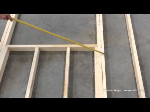 how to make a door frame