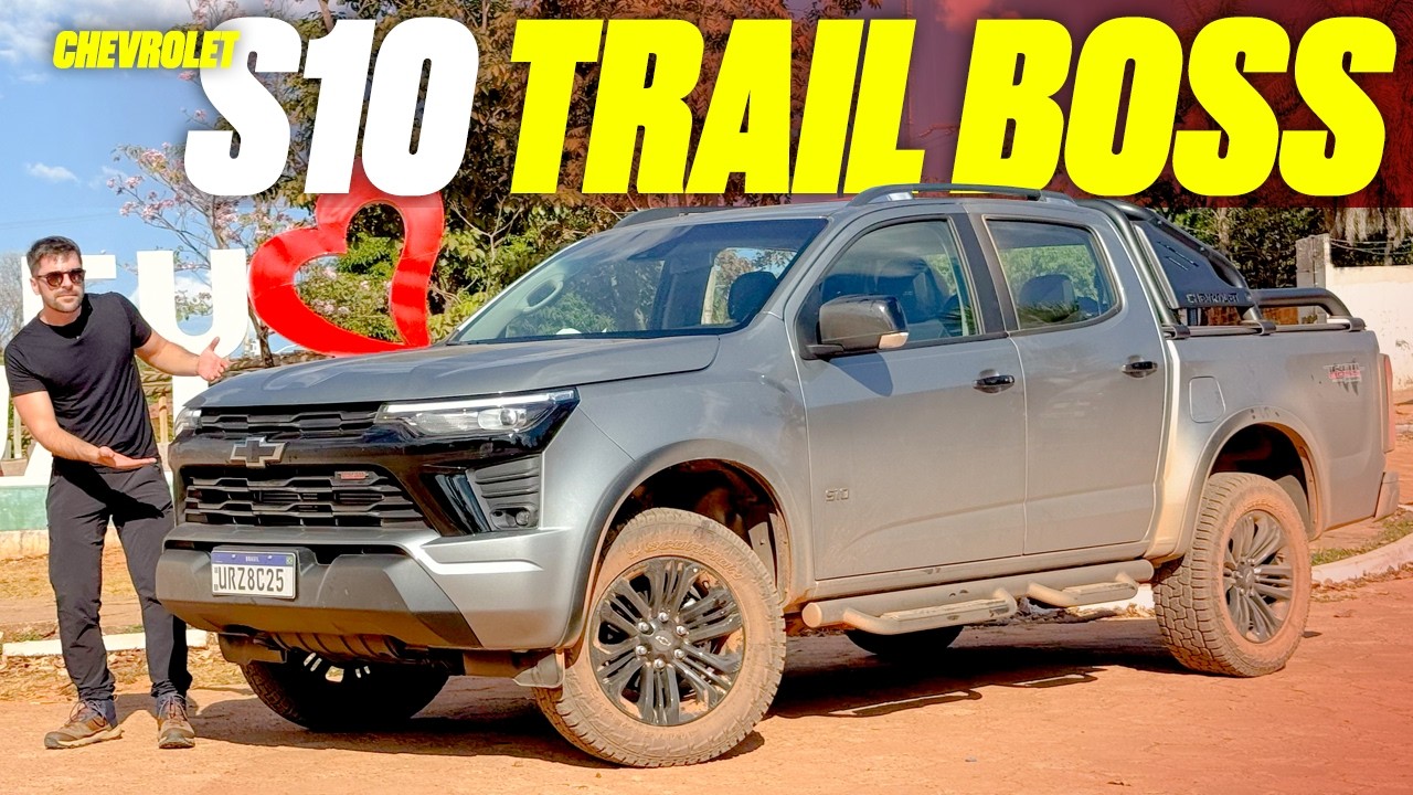 Nova Chevrolet S10 Trail Boss 2027 - A MELHOR VERSÃO? MOTOR NOVO? ANDA BEM? TE CONTO TUDO AQUI!