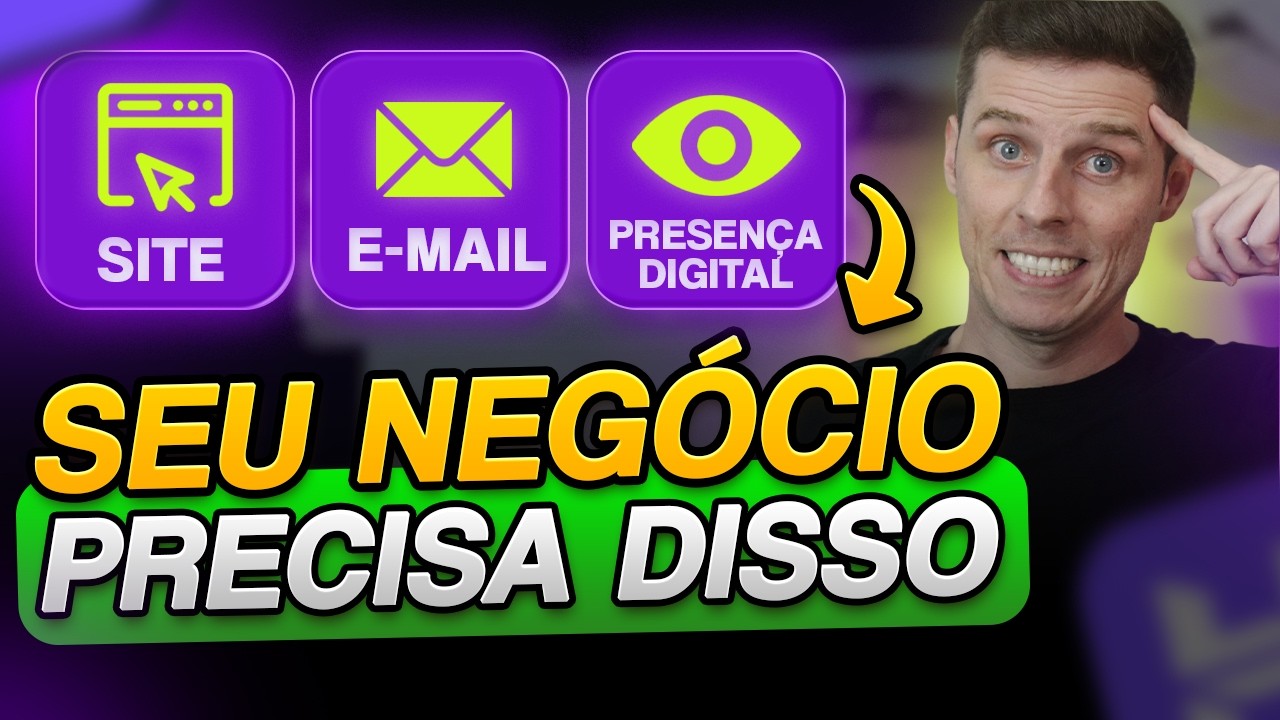 Como Criar um Site Profissional, Email e Tudo que sua Empresa Precisa na Internet