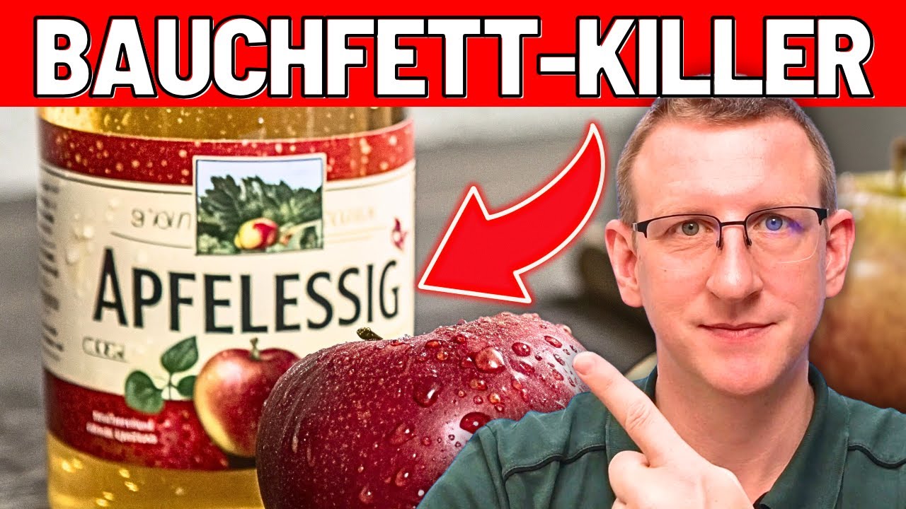 Apfelessig - Wundermittel gegen Bauchfett, Cholesterin & Diabetes?