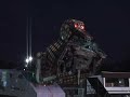 Megasaurus rips through subcompact car