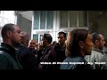 alcune centinaia di dipendenti dell'atac stanno inscenando un sit-in spontaneo davanti alla sede centrale dell'atac, l'azienda del trasporto pubblico capitolino, in via prenestina, per protestare contro la disdetta degli accordi che prefigurerebbe, secondo i manifestanti, tagli al personale.