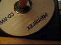300mW Spartan Green Laser Pointer - Burns CD case