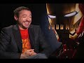 Robert Downey Jr interview for Iron Man
