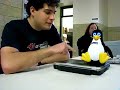 TuxDroid visits BarCamp Boston