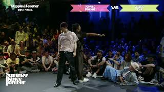 Poppin C & Iron Mike vs Creesto & Hoan – Summer Dance Forever 2025 Popping Forever SEMI FINAL