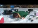 Ice Fishing: How to Catch & Release a Fish : Ice Fishing: Watching Fish in Clear Water