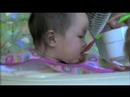 Jiali eats carrots -- 6 months