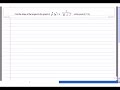 example of calculating the slope of the tangent line using the definition.
