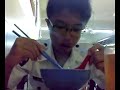 Aaron Eating Curry Mee Aaron Eating Curry Mee