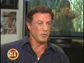 Stallone on ET with Mark Steines Stallone on ET with Mark Steines