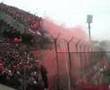 resibimiento en el clasico rosarino