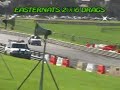 Holden Rodeo V6 vs. Walkinshaw V8 on the drag strip. Rodeo smokin' 'em up off the line, fish-tailing and still inhalates the Walkinshaw.