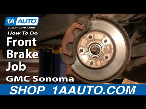 How To Do a Front Brake Job GMC S15 Sonoma Chevy S10 Pickup Blazer 1AAuto.com