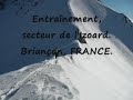 skis, portage, descente.