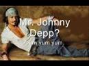 Gerard Way and Johnny Depp.