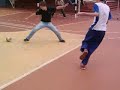 Disuta feroz f15 e f6, wson jhong e rotts se empurram na grande area. feiper sofre a falta...