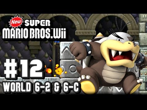 New Super Mario Bros Wii - Part 12 - 6-2 & 6-Castle
