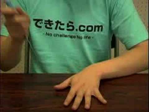 ナイフ芸Youtube(ゆーちゅーぶ)・Dailymotion動画