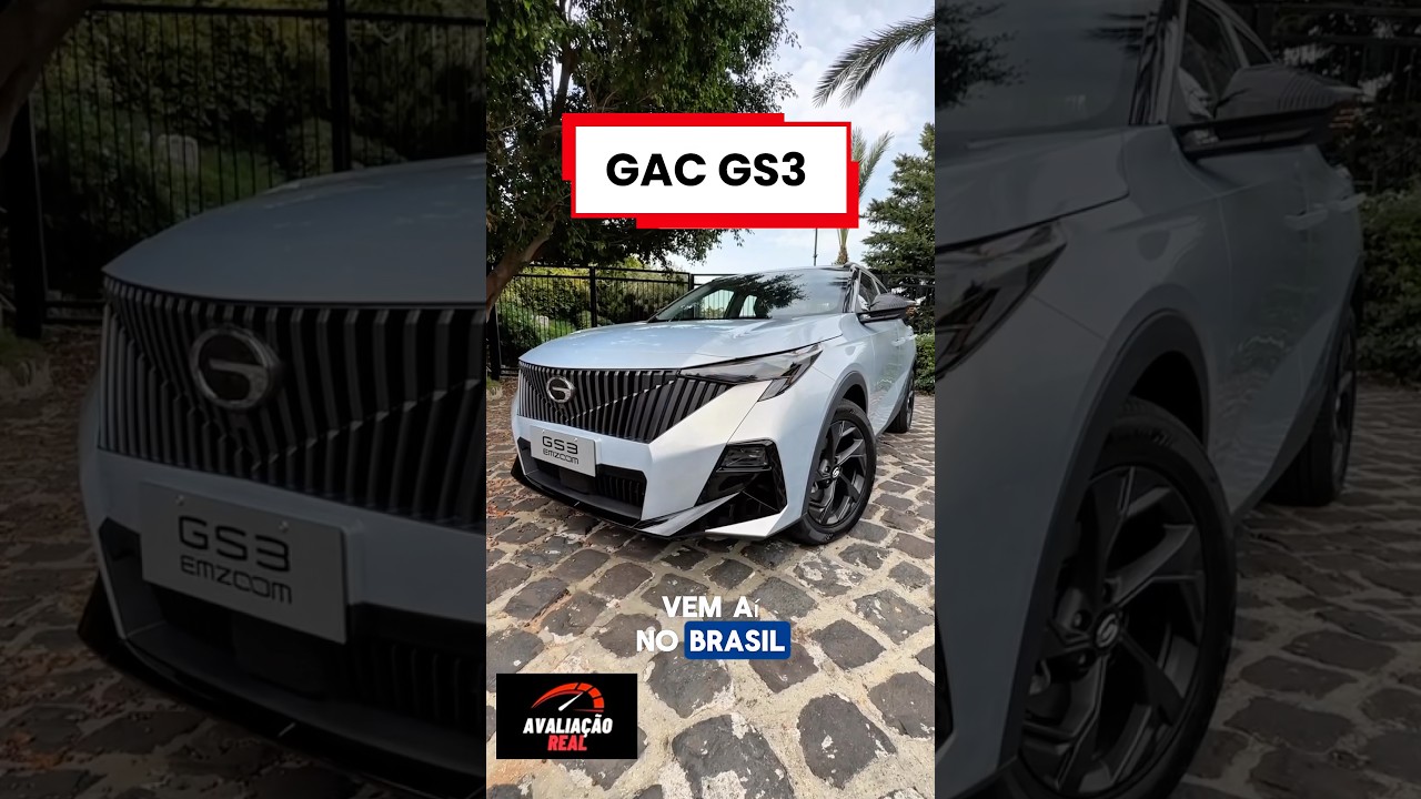 GAC GS3 - LANÇAMENTO 🤯 #gac #gs3 #byd #geely #carros