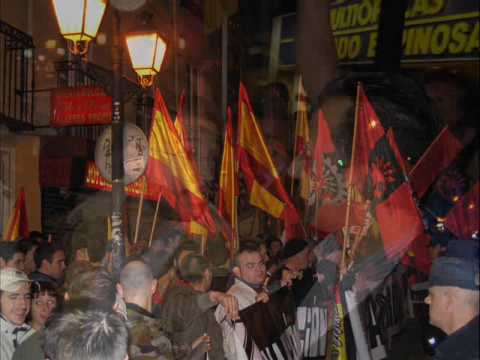 FE/La Falange. Manifestacion en el ...