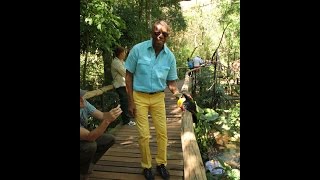 GlobeTrotter Jon Haggins TV in Iguazu Fall, Brazil