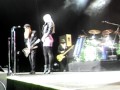 Silje with ZZ TOP in Oslo Spektrum Oct 23rd 2010