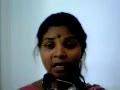 Panjali speaks on community health in South India (Tamil)