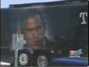 Police encircle the Bush Legacy Bus near Miami Police encircle the Bush Legacy Bus near Miami