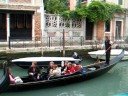 Singender Gondoliere in Venedig