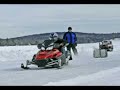 Snowmobile Ice Racers Test & Tune March 2, 2008