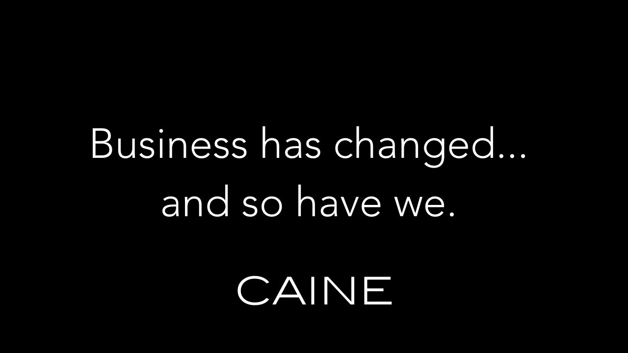 Business has changed... and so have we.