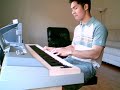 Imaginame sin ti (luis fonsi) en el piano.