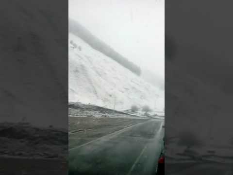 Военно-грузинская дорога 11.04. 18:00 - Вид со стороны Млета