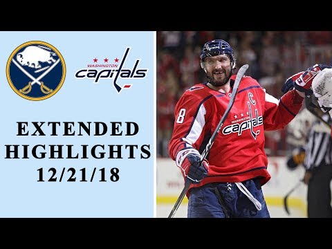 Video: Buffalo Sabres vs. Washington Capitals | EXTENDED HIGHLIGHTS | 12/21/18 | NHL on NBC