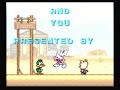 the bosses from the game on challenge mode tiny toon adventures: buster busts loose! � konami 1993. buster bunny and all related characters and locations are property of warner bros.