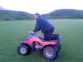 steve learning to wheellie