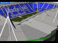 I made this Madejski Stadium to import into Pro Evolution Soccer 5/6 so that I could play at the home of the might r'z of Reading FC

- Green bits are made transparent for the game
- Also the running track is red because I made this for the 05/06 season, and then they went and painted it blue for 06/07!

Here it is in game:
http://www.youtube.com/watch?v=fXiFEaaFGPI