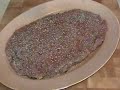 Garlic Fennel Flank Steak with Grilled Oranges