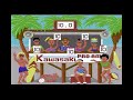 nice performance at the c64 game california games - surfing.