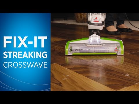 CrossWave Removing Streaks Video