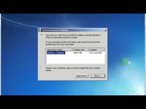 how to repair errors in windows 7