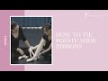 How To Tie The Ribbons On Pointe Shoes