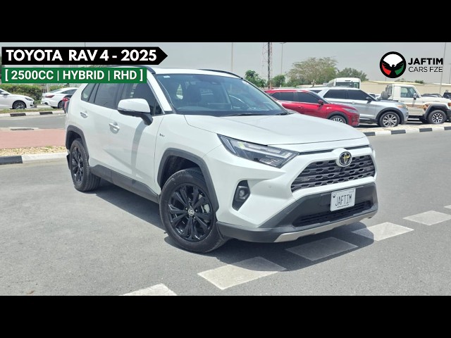 Toyota RAV4 XLE HEV 2025 | 2.5L HYBRID ENGINE | AT | RHD | SUNROOF | PUSH START ENGINE | 360 VIEW CAMERA video
